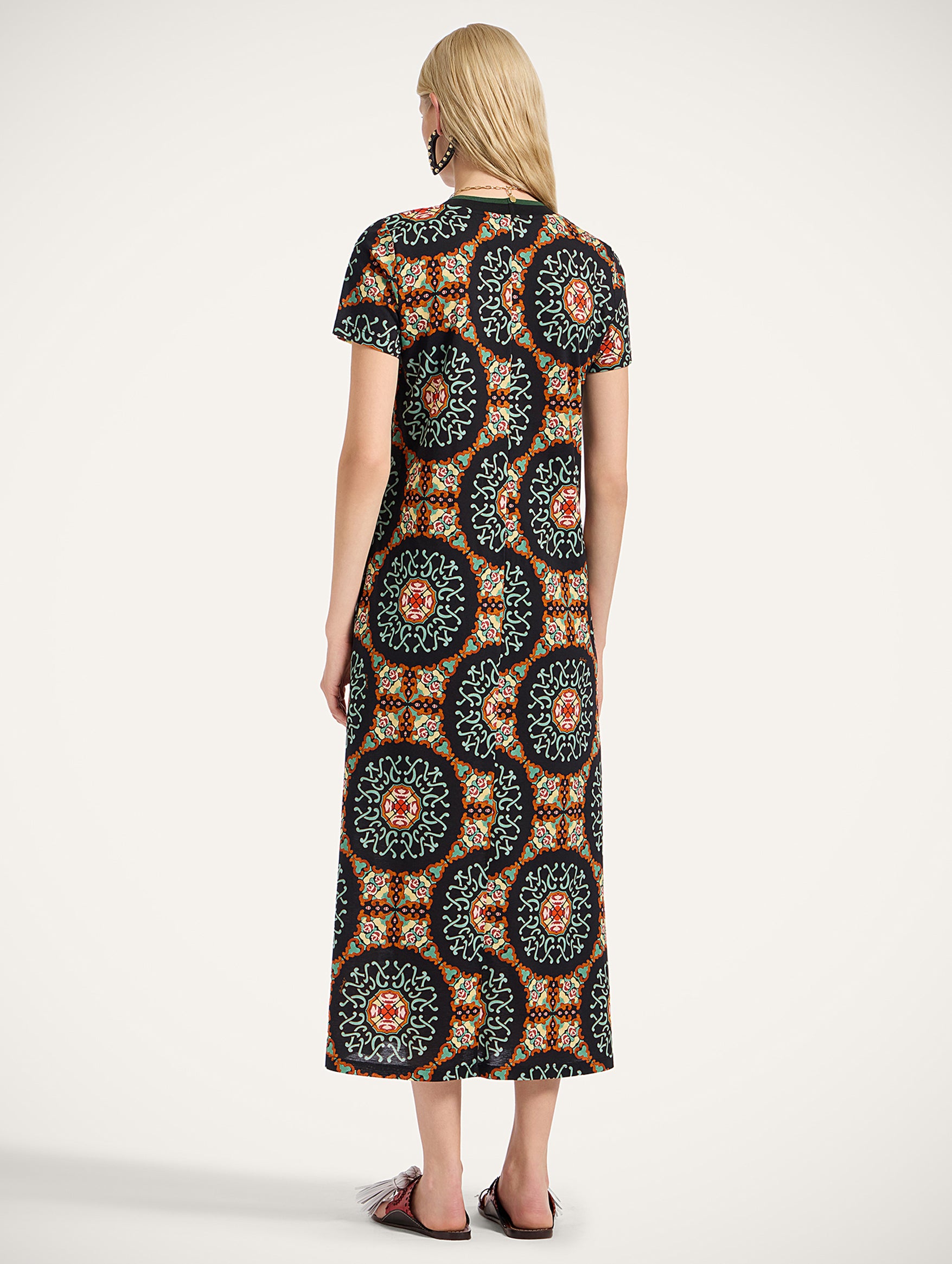 Sporty Swing Dress in Ballata