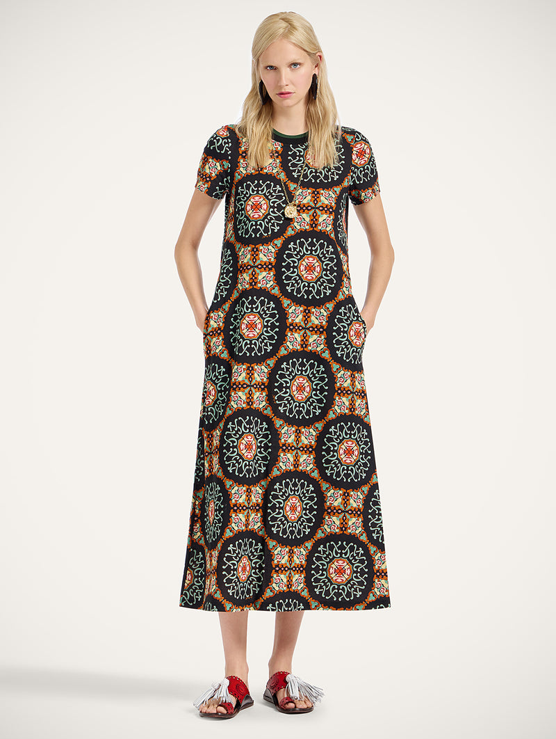Sporty Swing Dress in Ballata