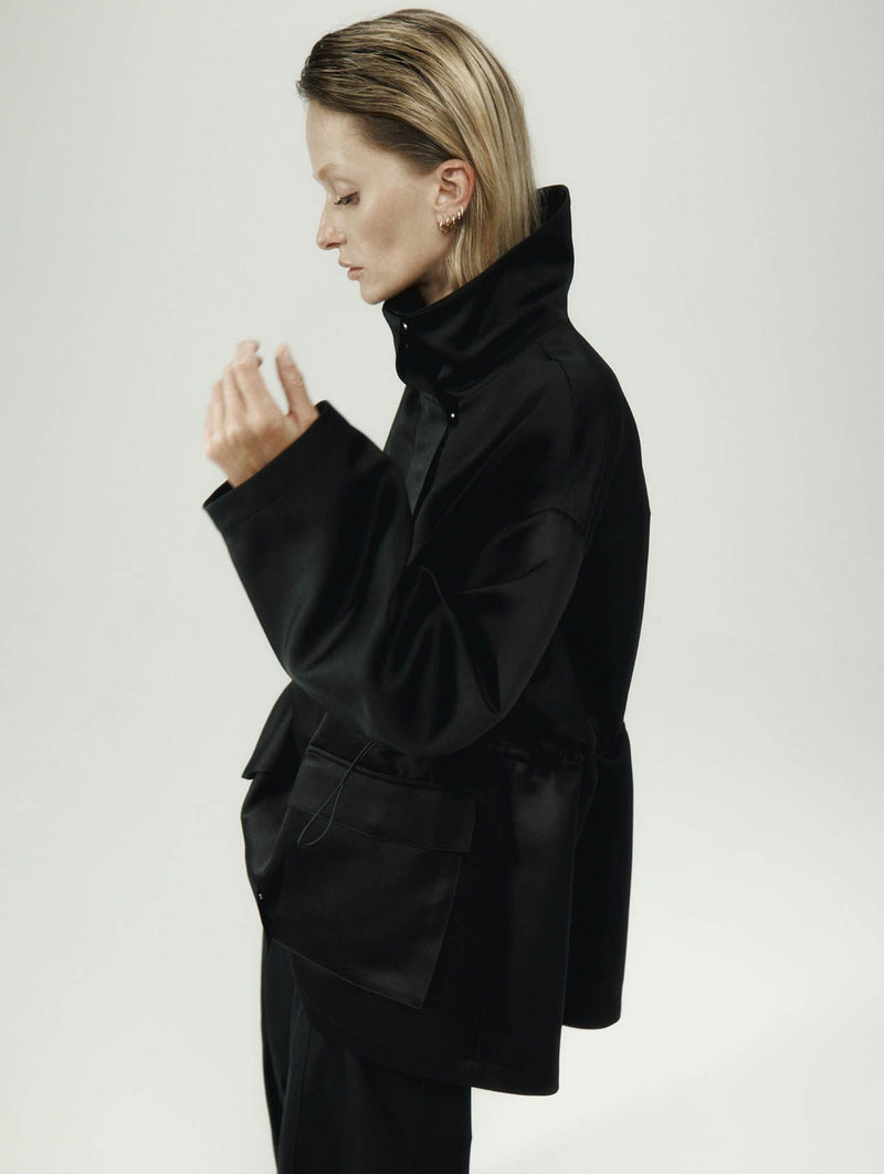 Balmoral Parka in Black