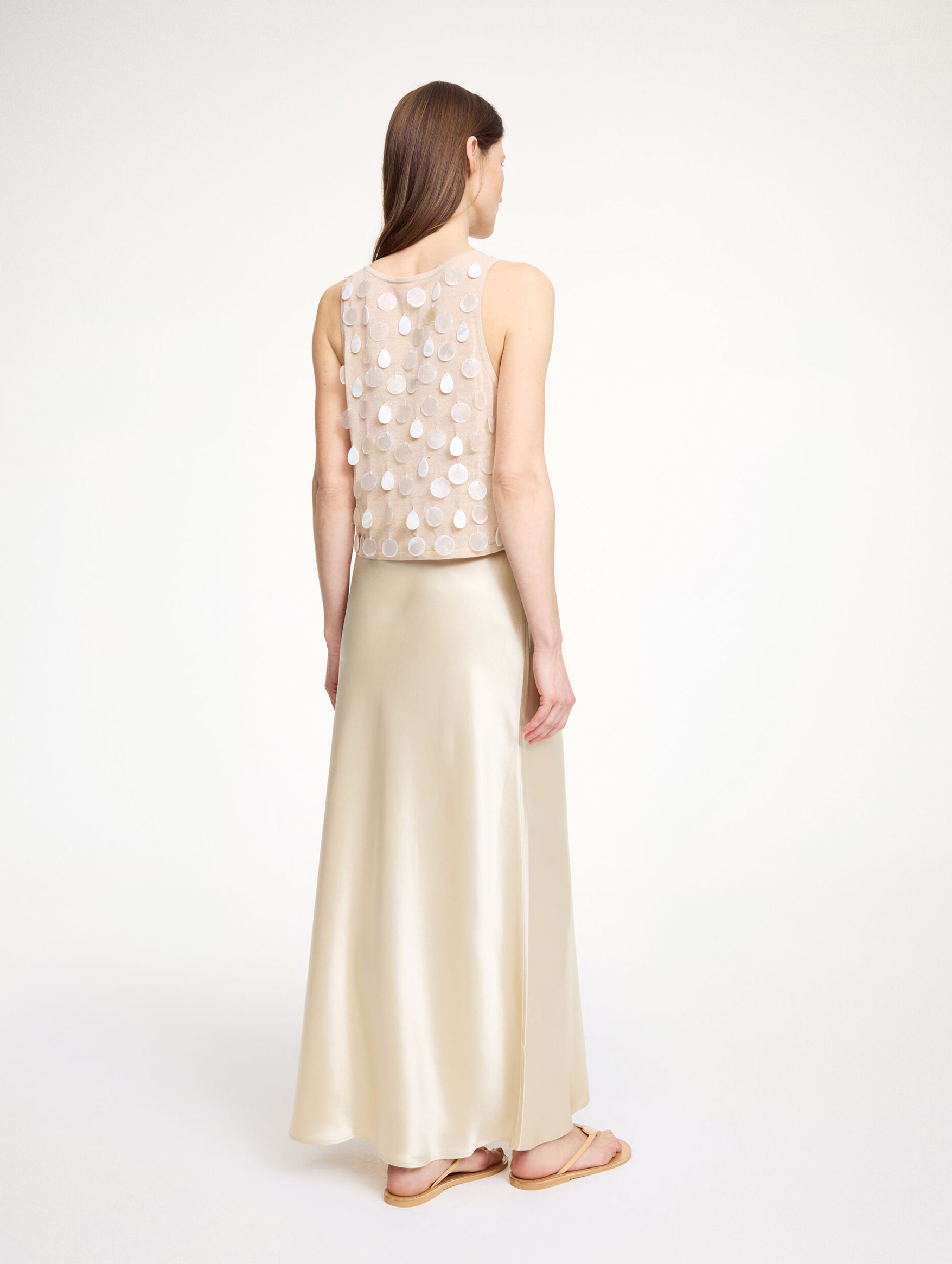 Barbara Skirt in Beige