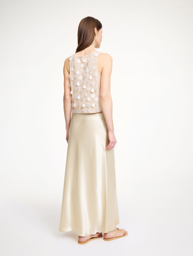 Barbara Skirt in Beige