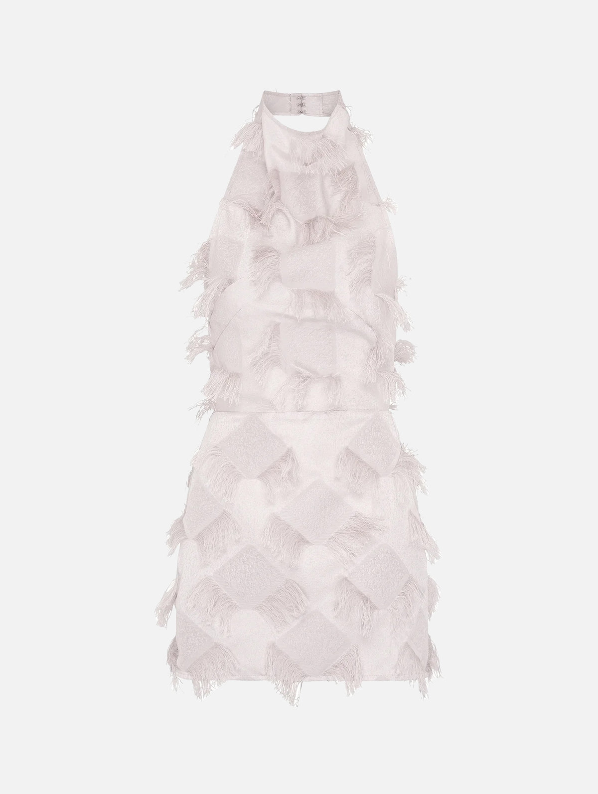 Back Wrap Min Dress in Blossom Ice