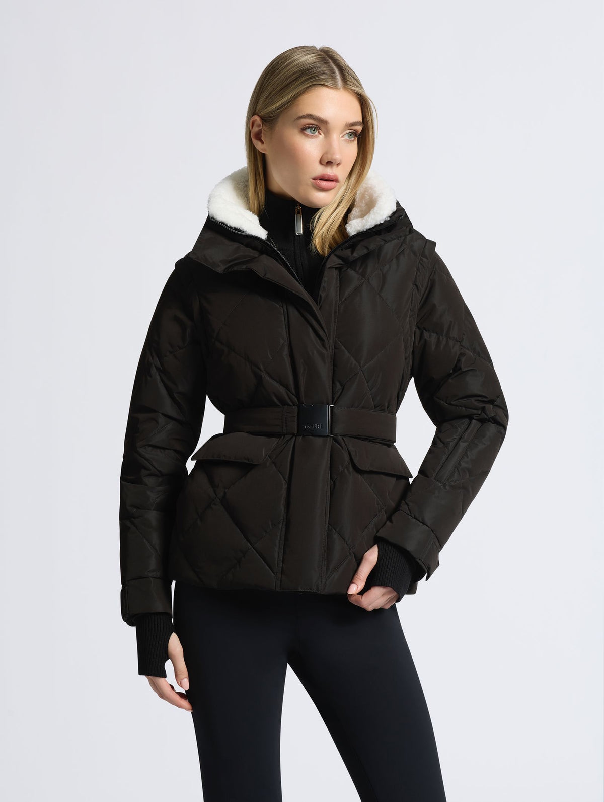 Bettina Ski Jacket in Black