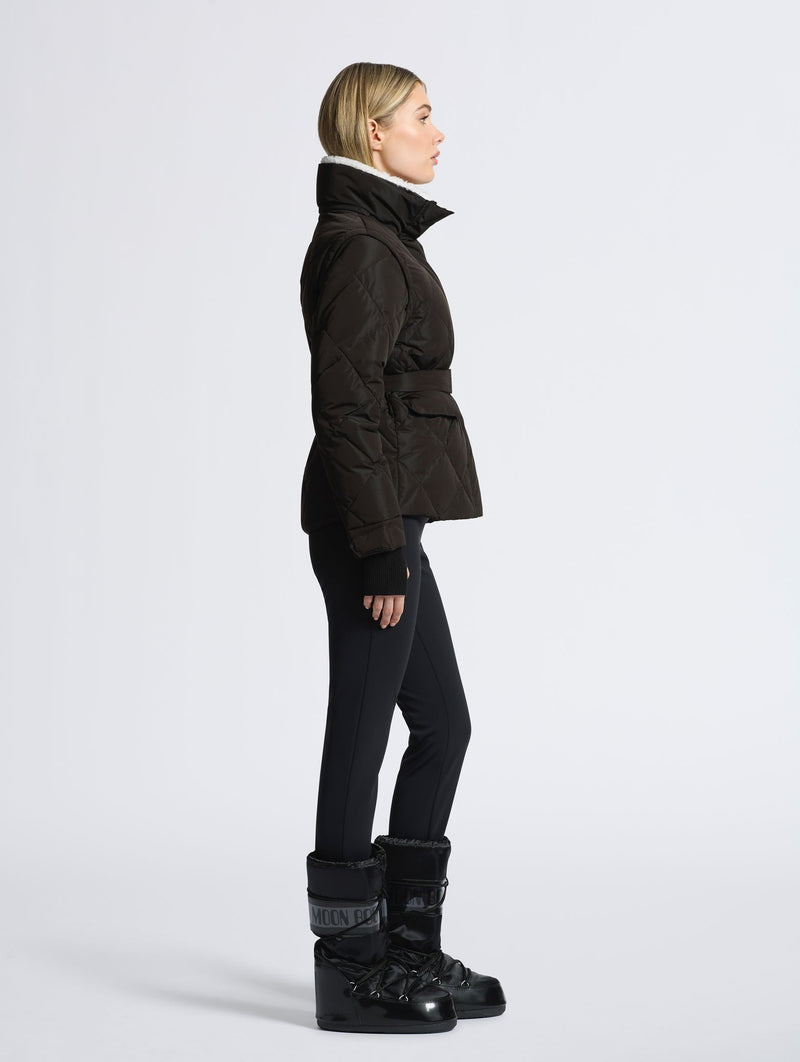 Bettina Ski Jacket in Black