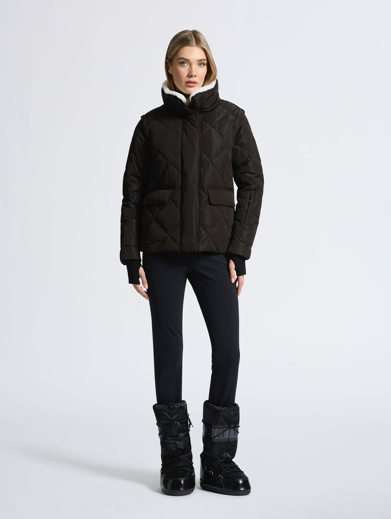 Bettina Ski Jacket in Black