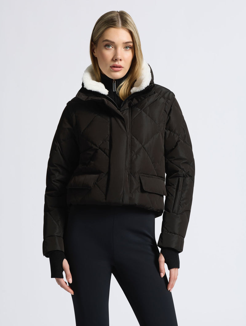 Bettina Ski Jacket in Black
