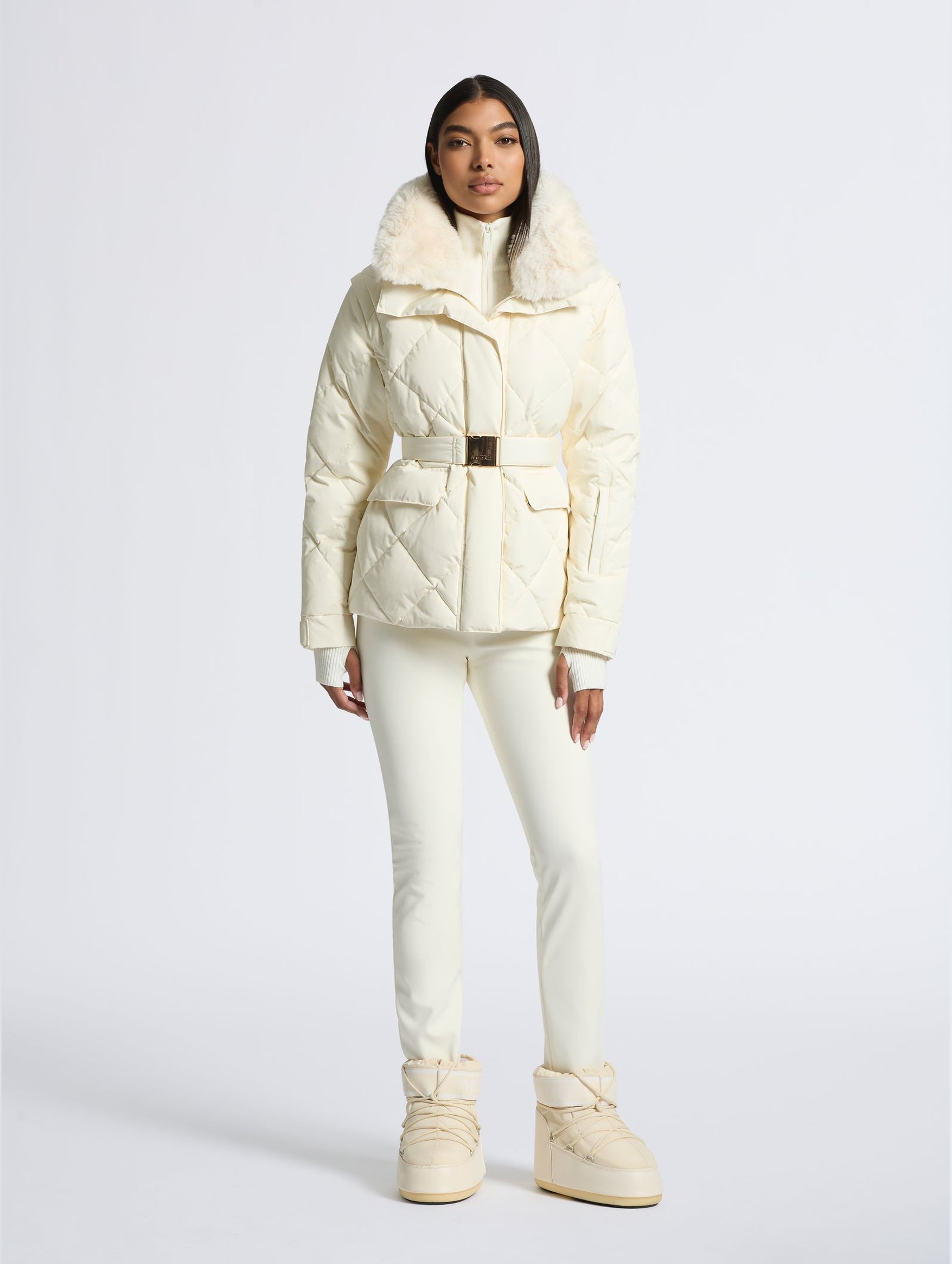 Bettina Ski Jacket in White