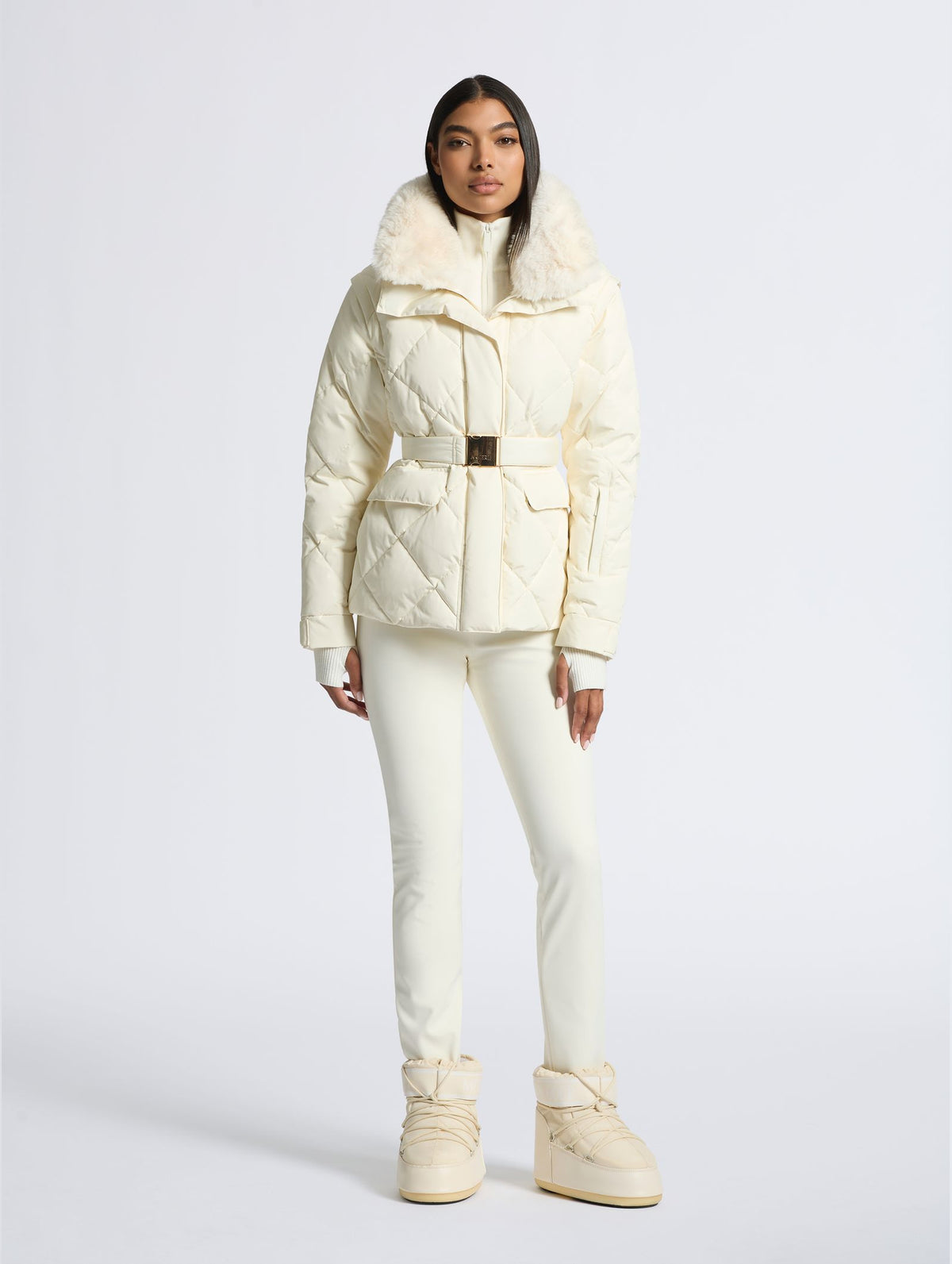 Bettina Ski Jacket in White