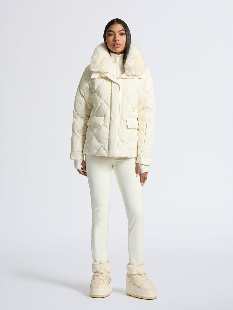 Bettina Ski Jacket in White