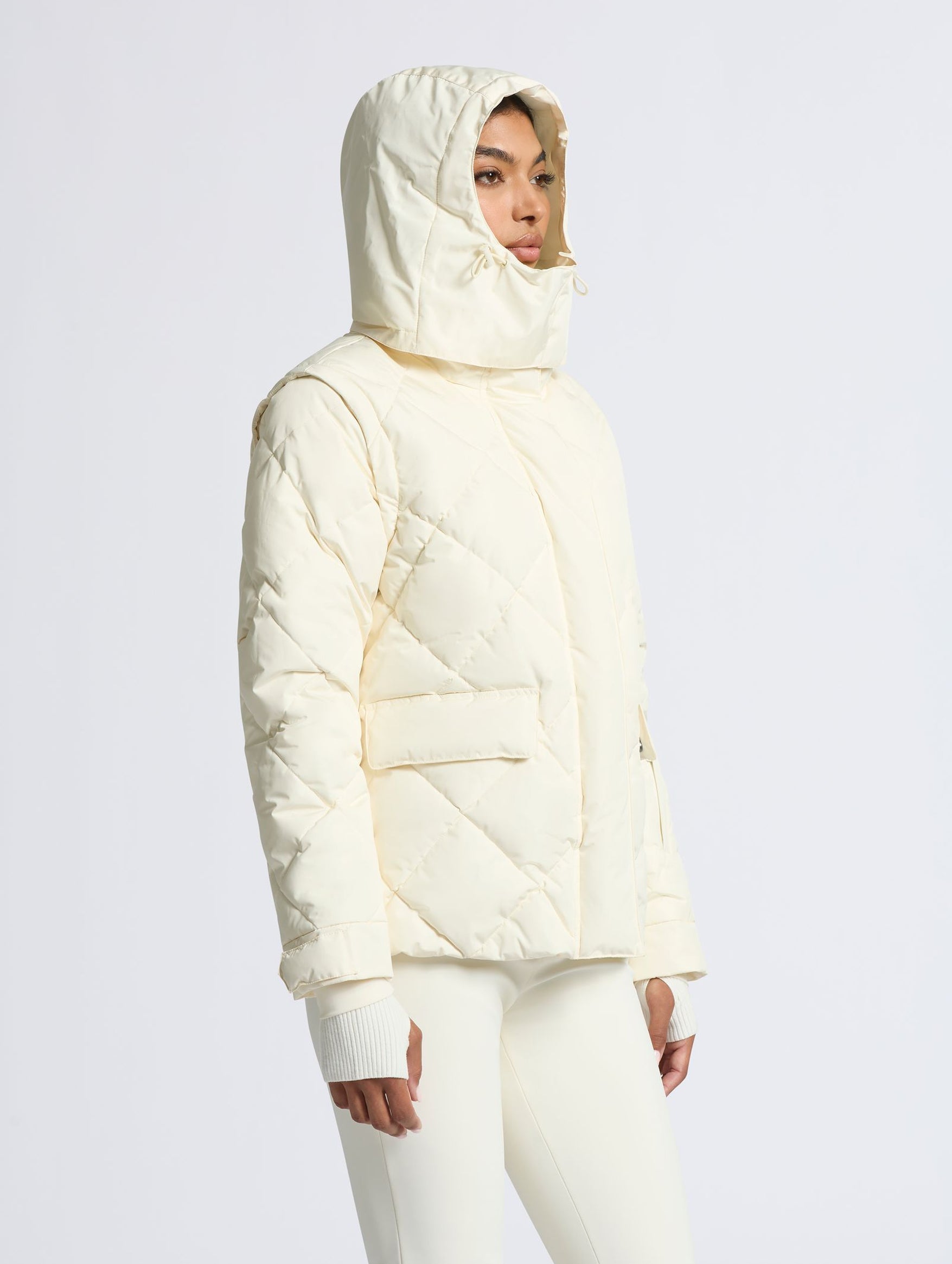 Bettina Ski Jacket in White