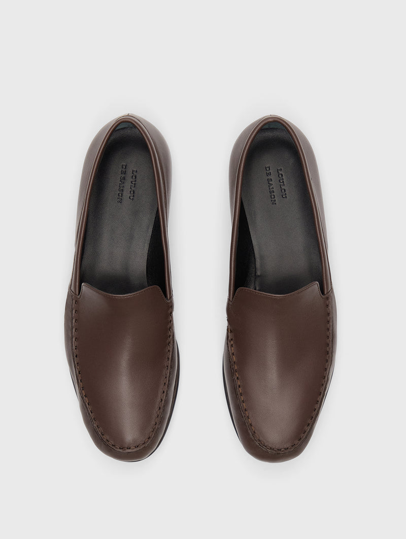 Boros Classic Loafers in Brown