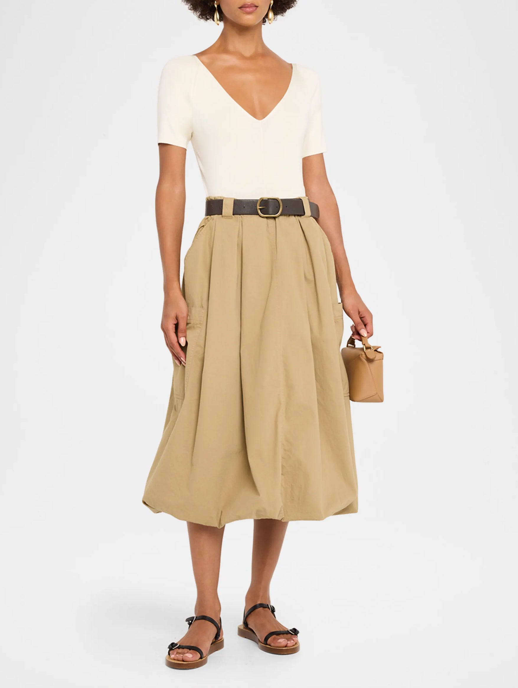 Sullivan Skirt in Camel
