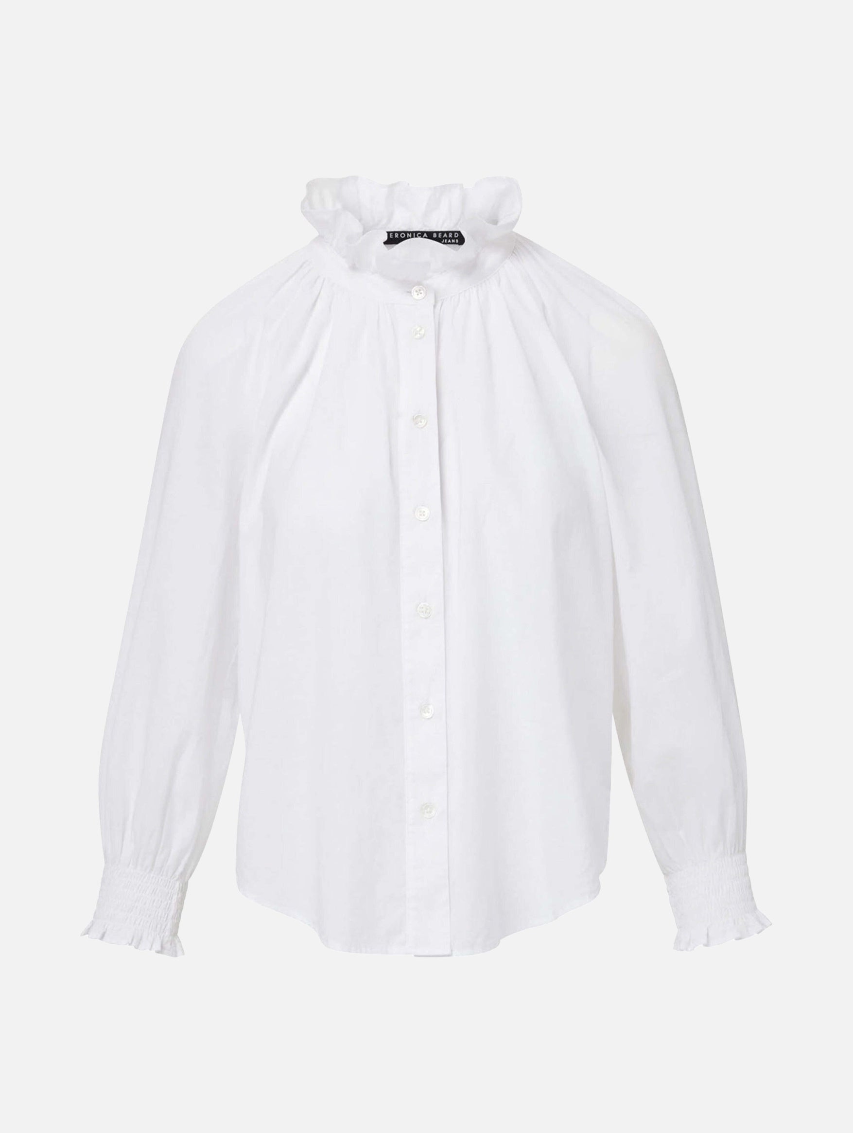 Calisto Cotton Shirt in White