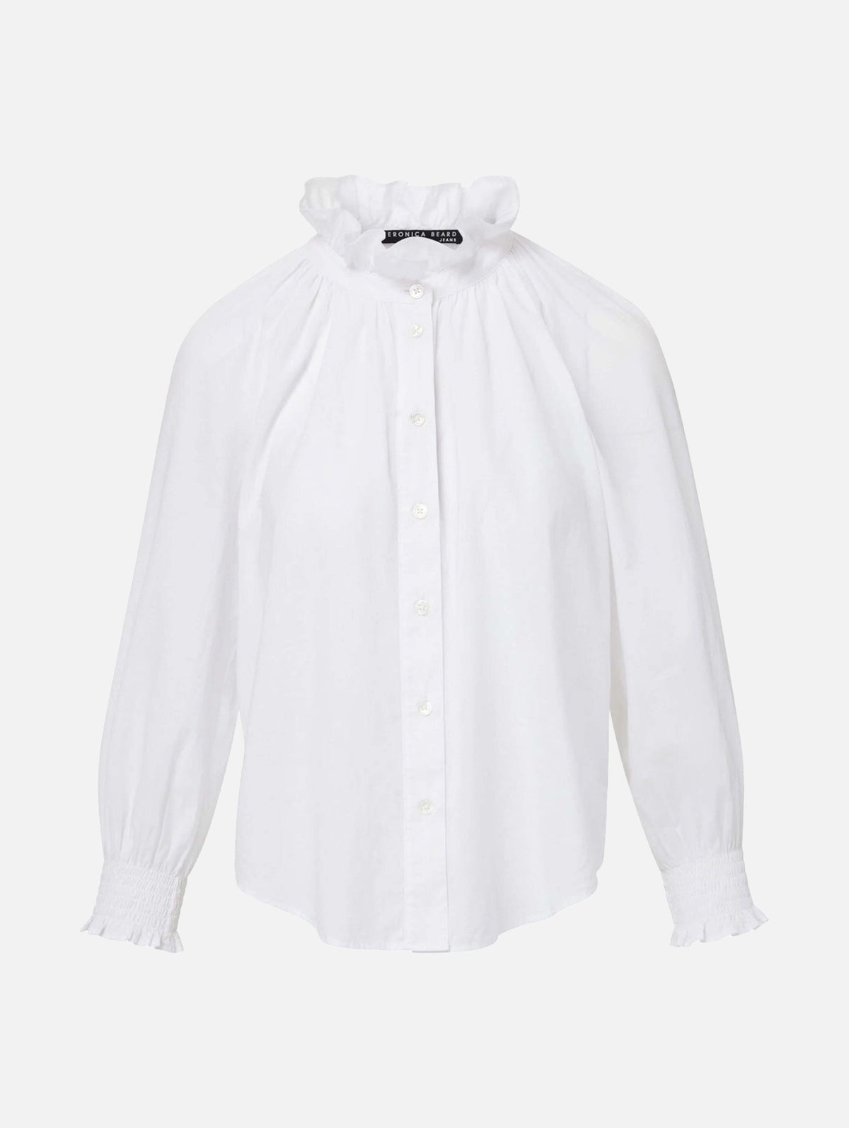Calisto Cotton Shirt in White