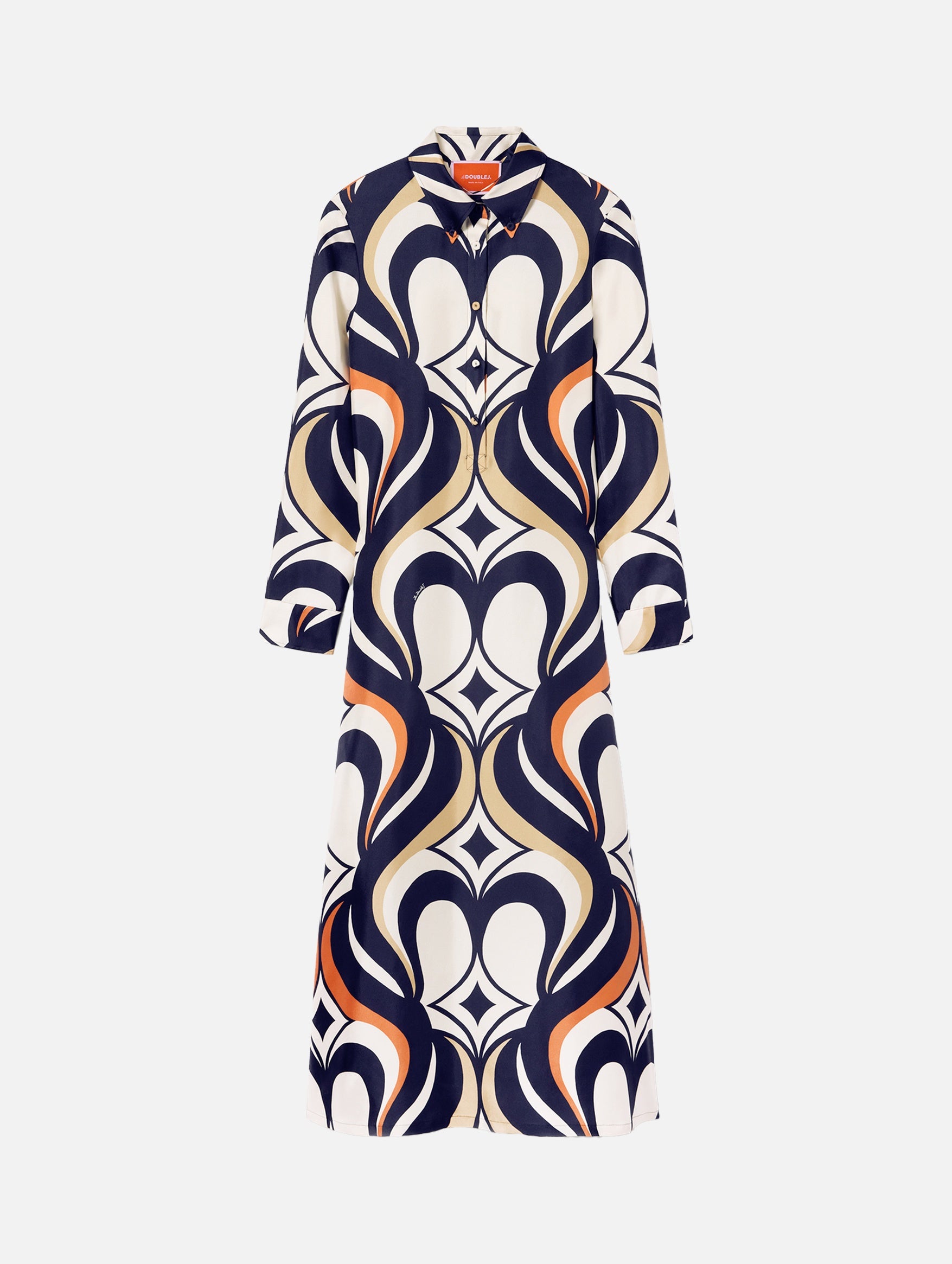 Chemise Swing Dress in Jive Macro