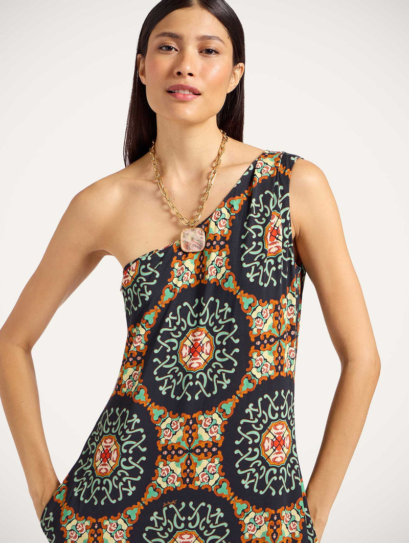 Clingy Roy Dress in Ballata