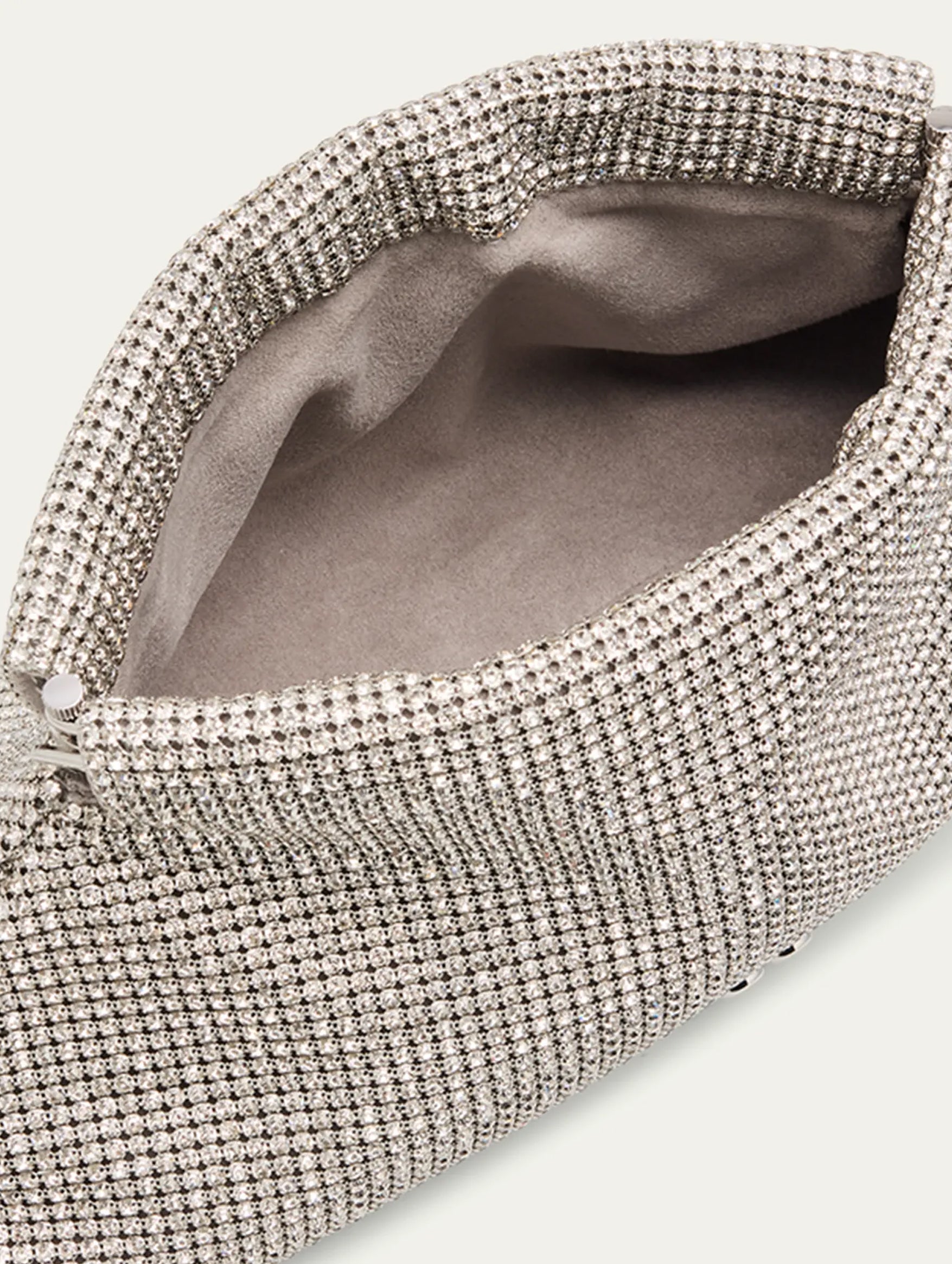 Lillia Mini Clutch in Clear