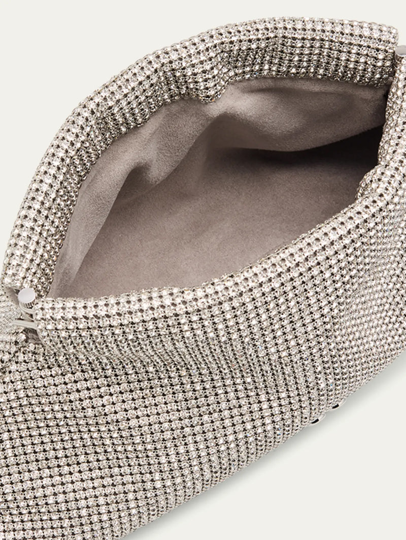 Lillia Mini Clutch in Clear