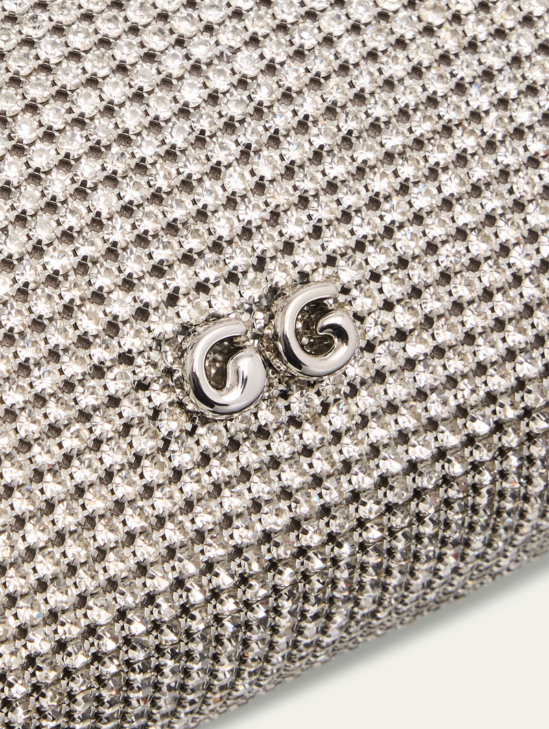 Lillia Mini Clutch in Clear