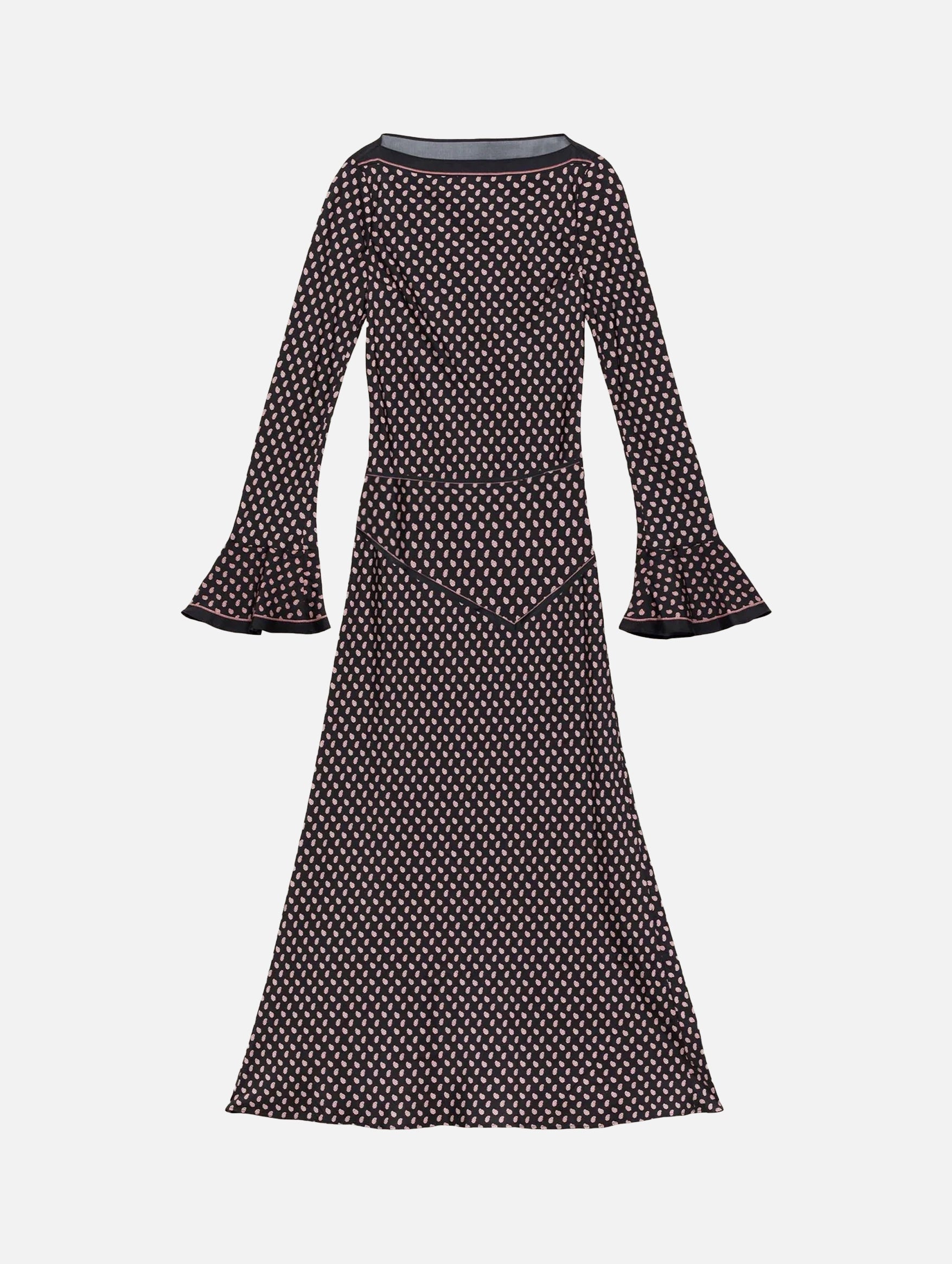 Davina Dress in Cardinale Foulard