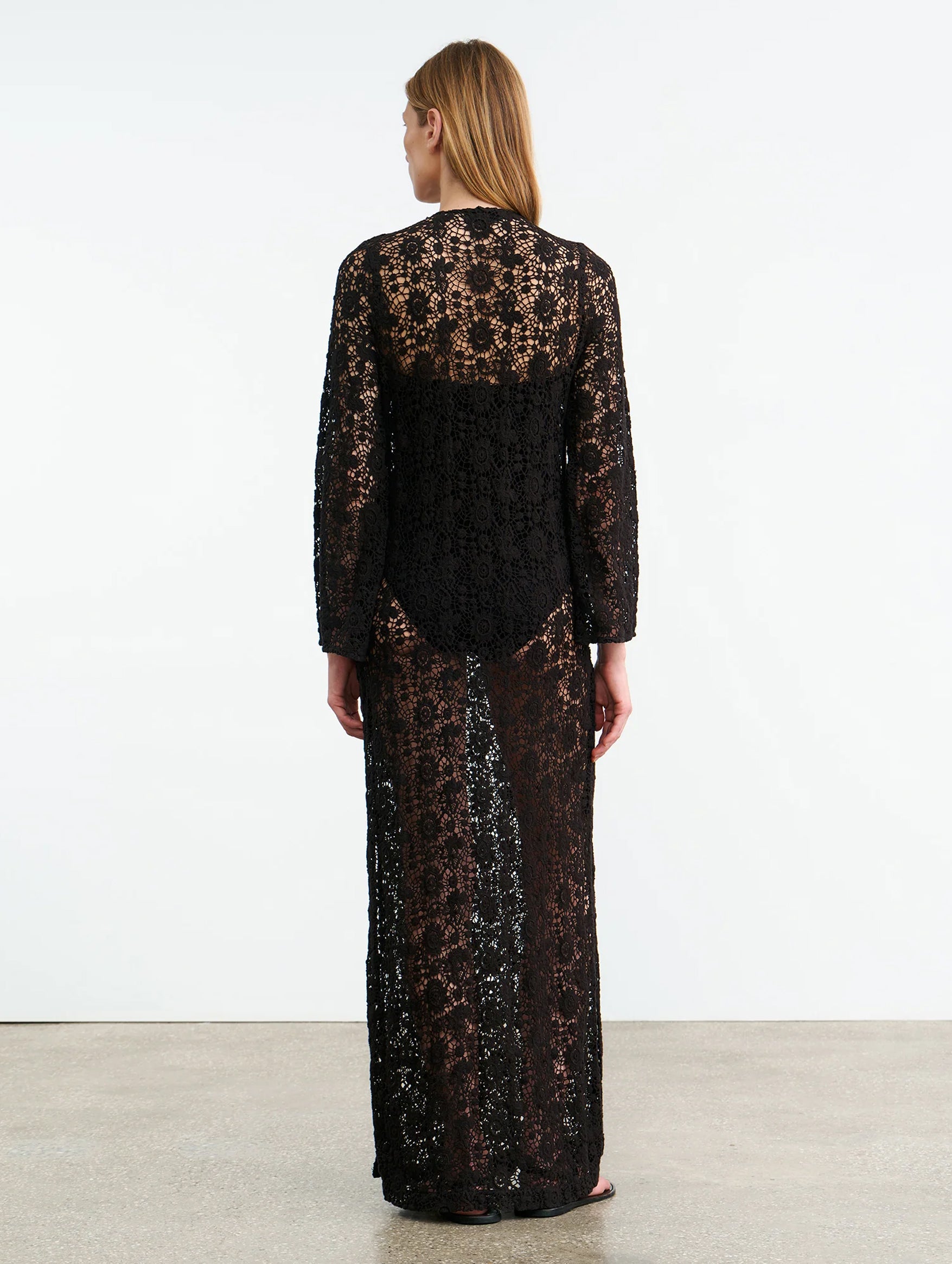 Della Dress in Black