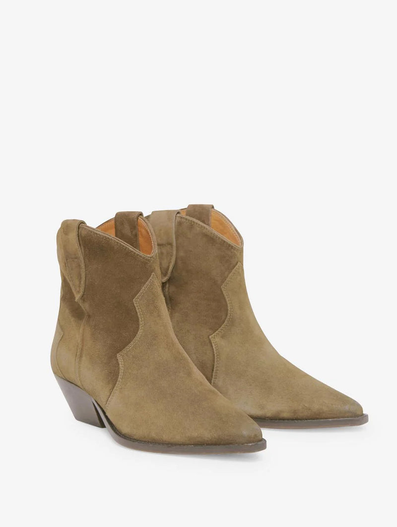 Dewina Ankle Boot in Taupe