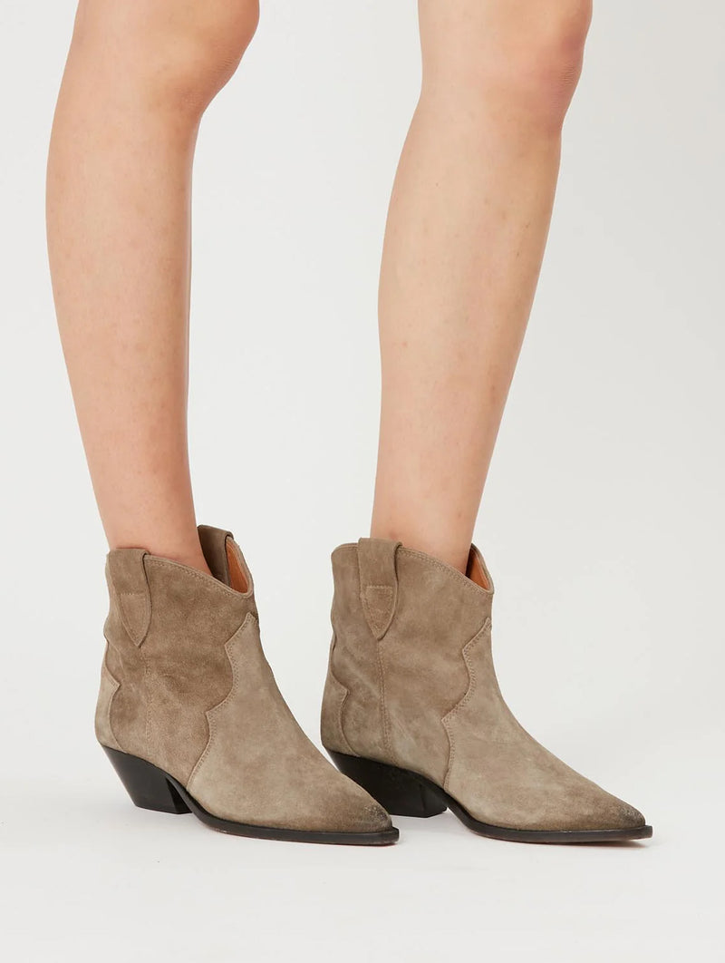 Dewina Ankle Boot in Taupe