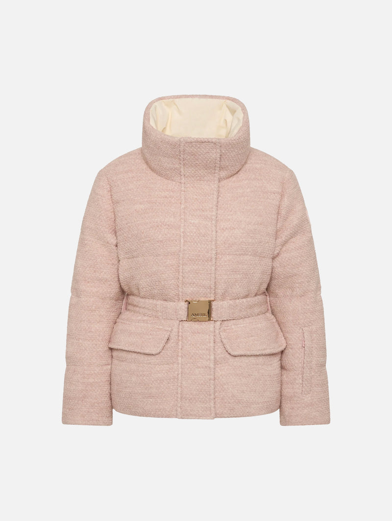 Dita Reversible Jacket in Pink and White