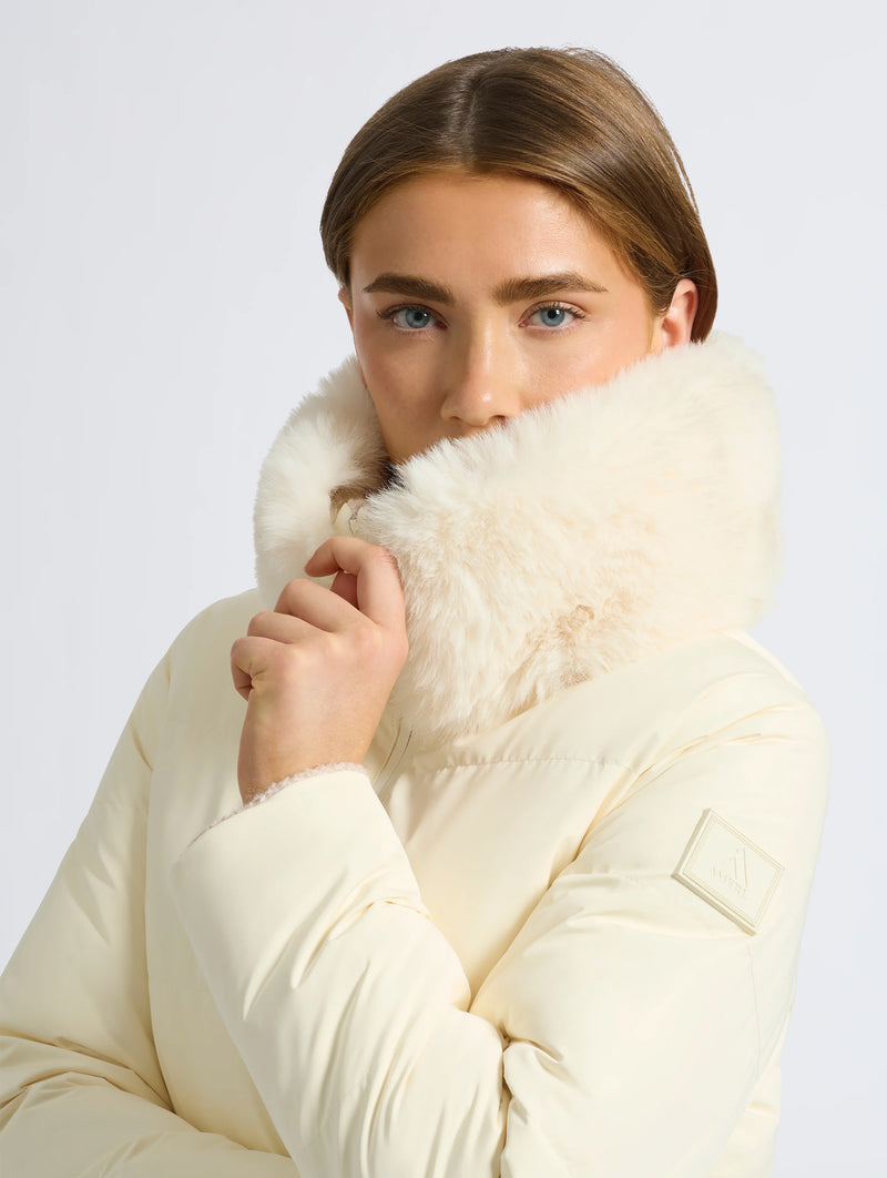 Dita Reversible Jacket in Pink and White