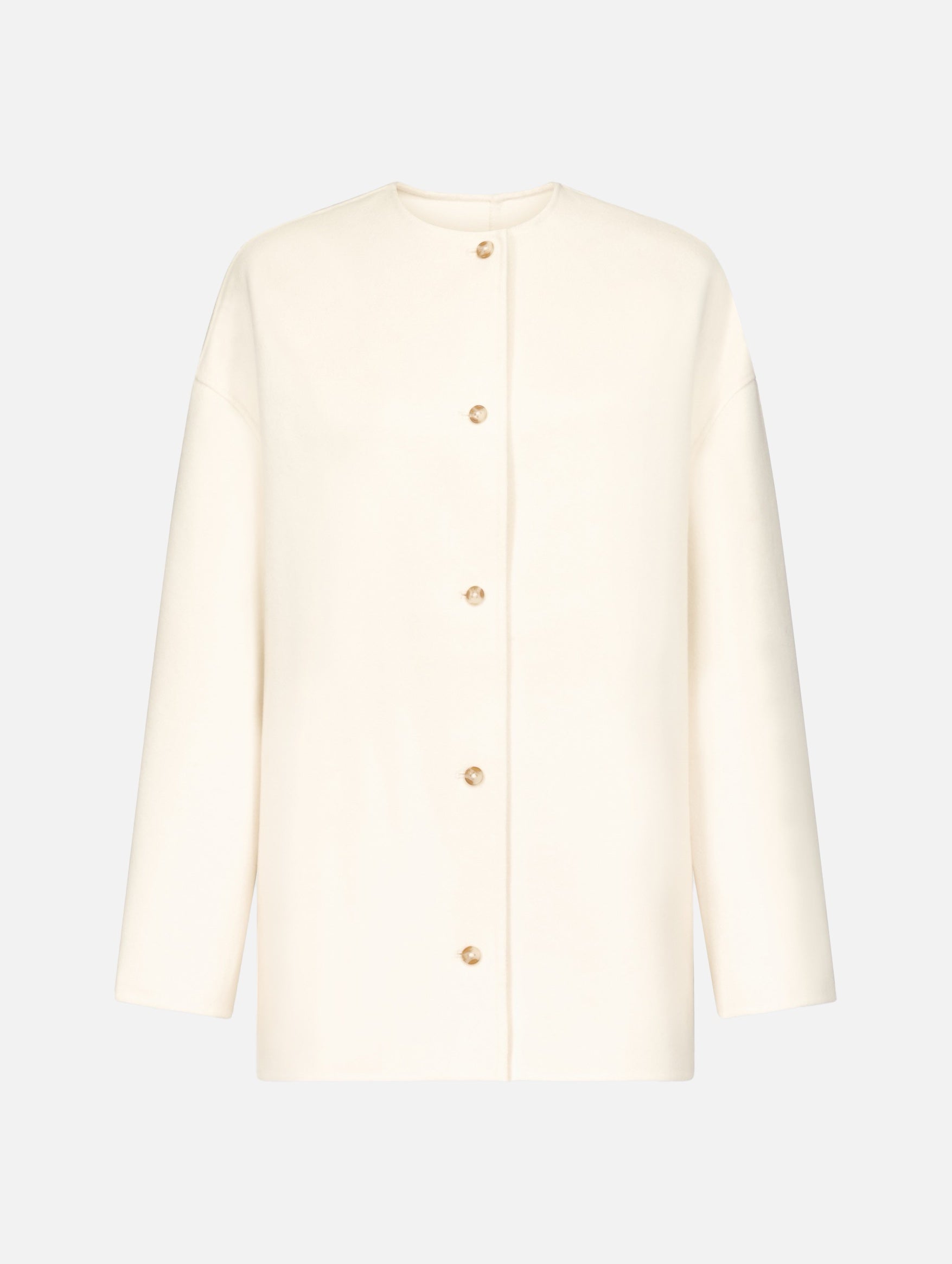 Dunne Coat in Ivory