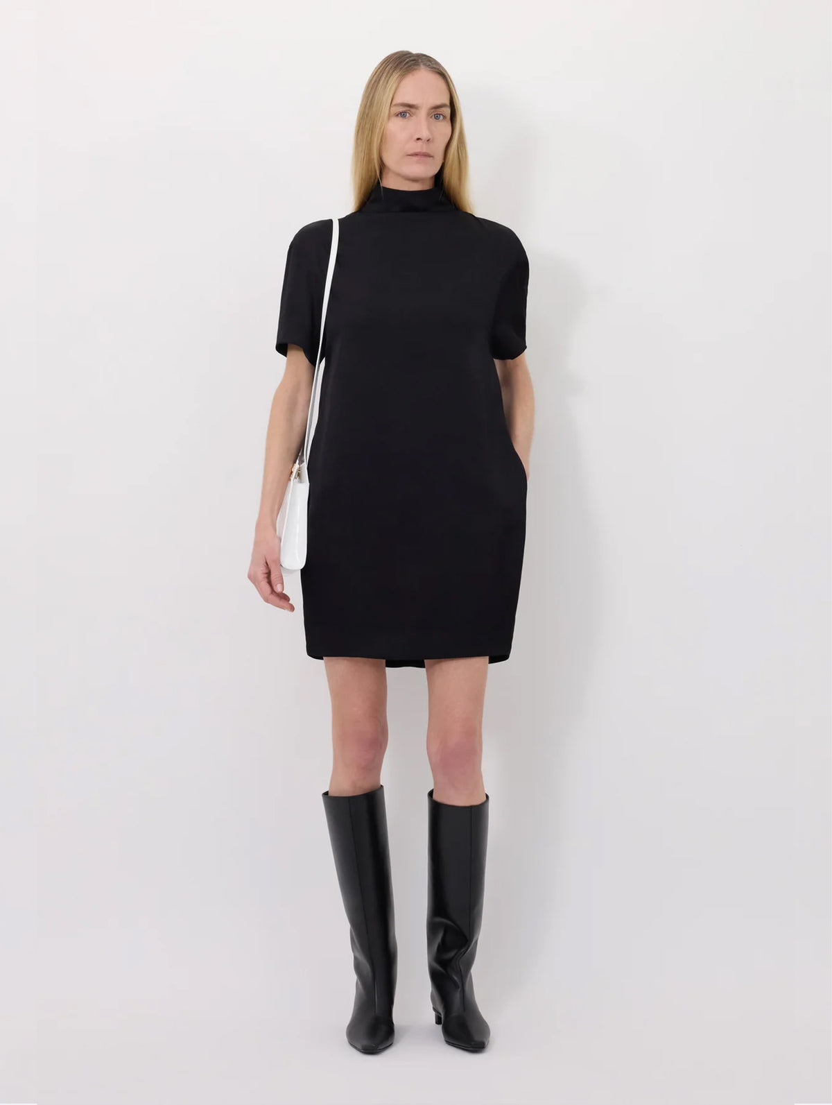 Elton Mini Dress in Black