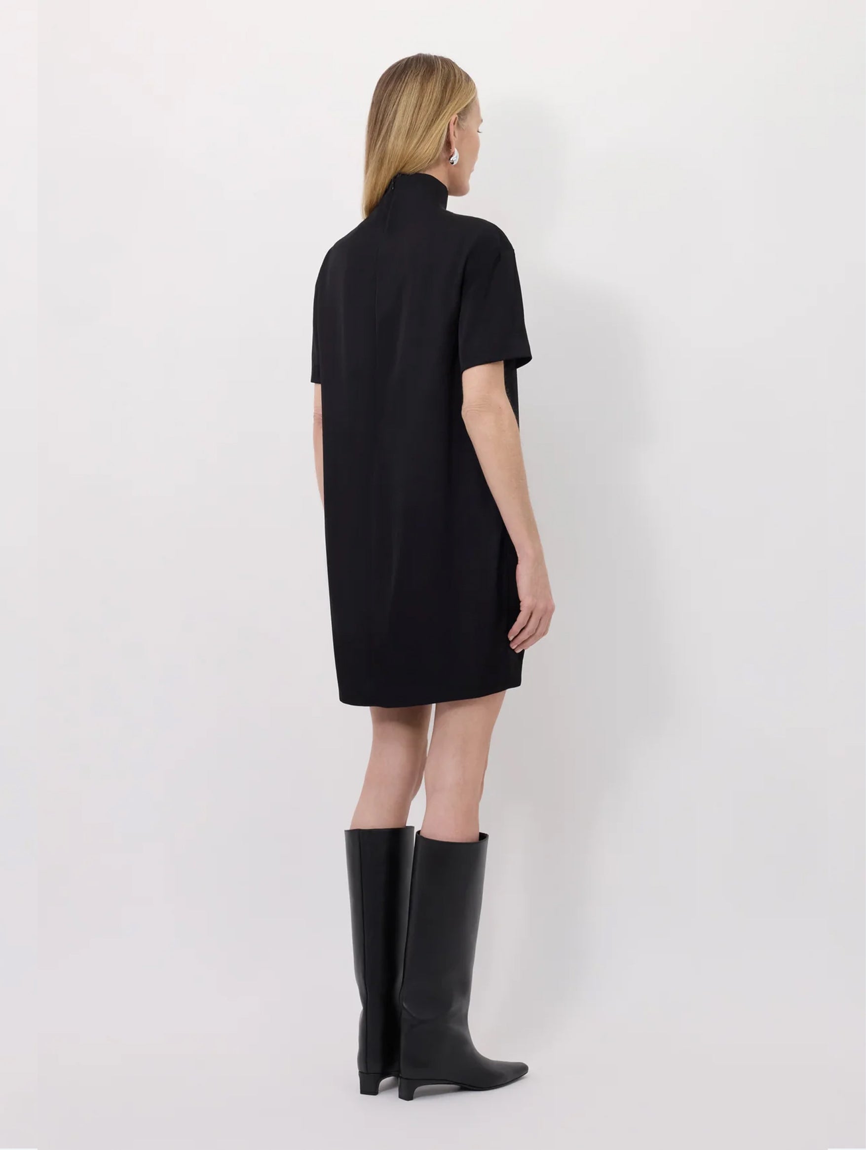 Elton Mini Dress in Black