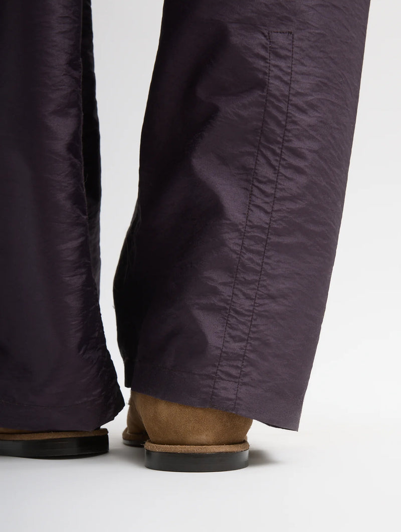 Crispy Nylon Regular Winslow Pant in Eggplant