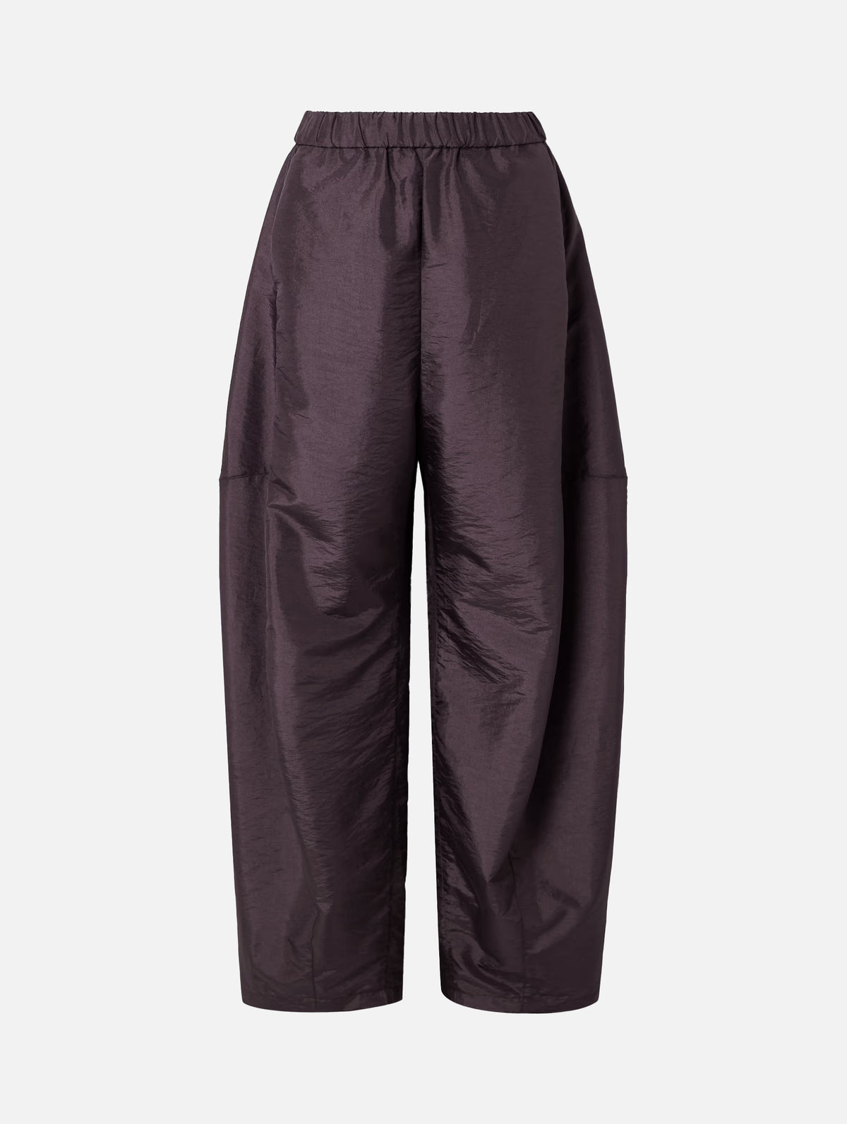 Crispy Nylon Short Winslow Pant in Eggplant