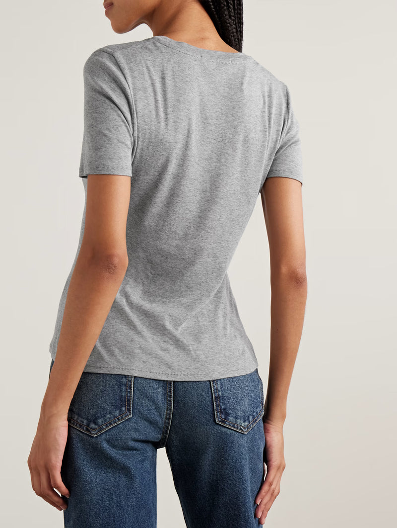 Elin Tee in Heather Grey