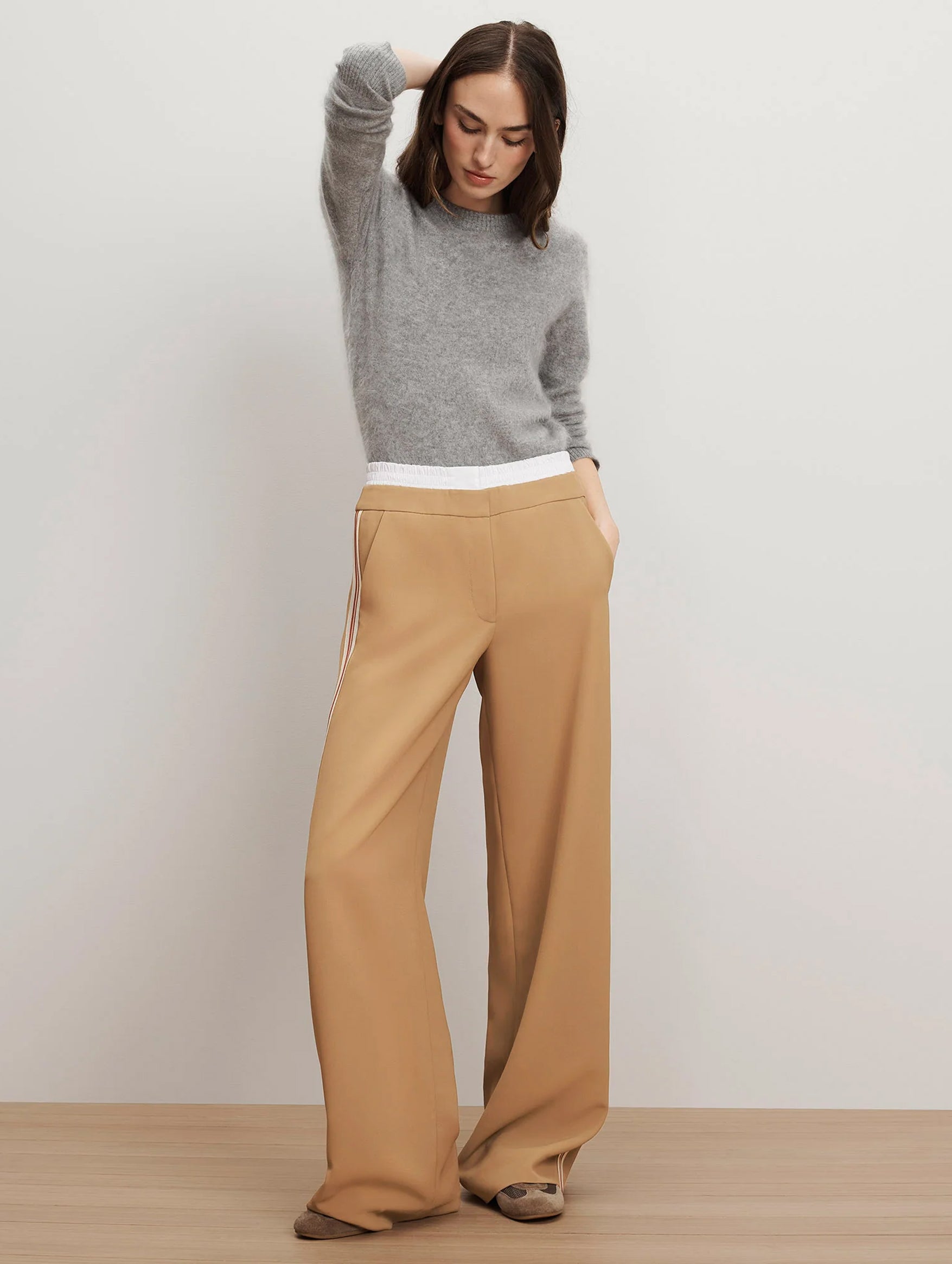 Eugene Pant in Khaki