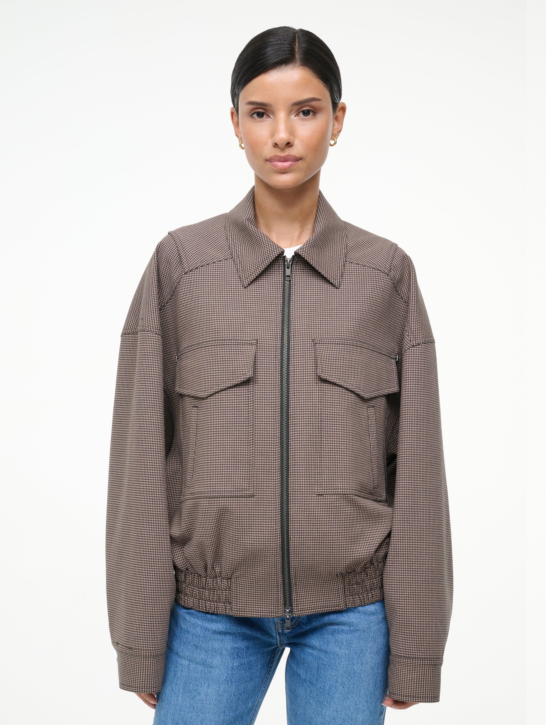 Eugene Jacket in Houndstooth