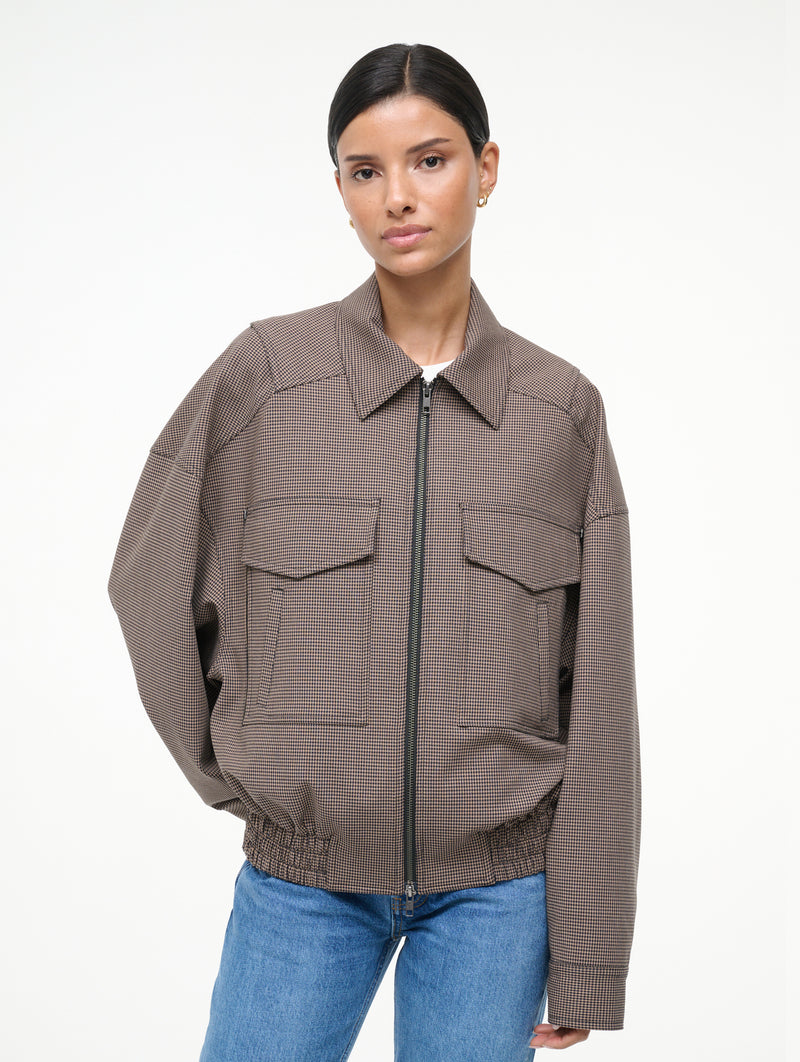 Eugene Jacket in Houndstooth