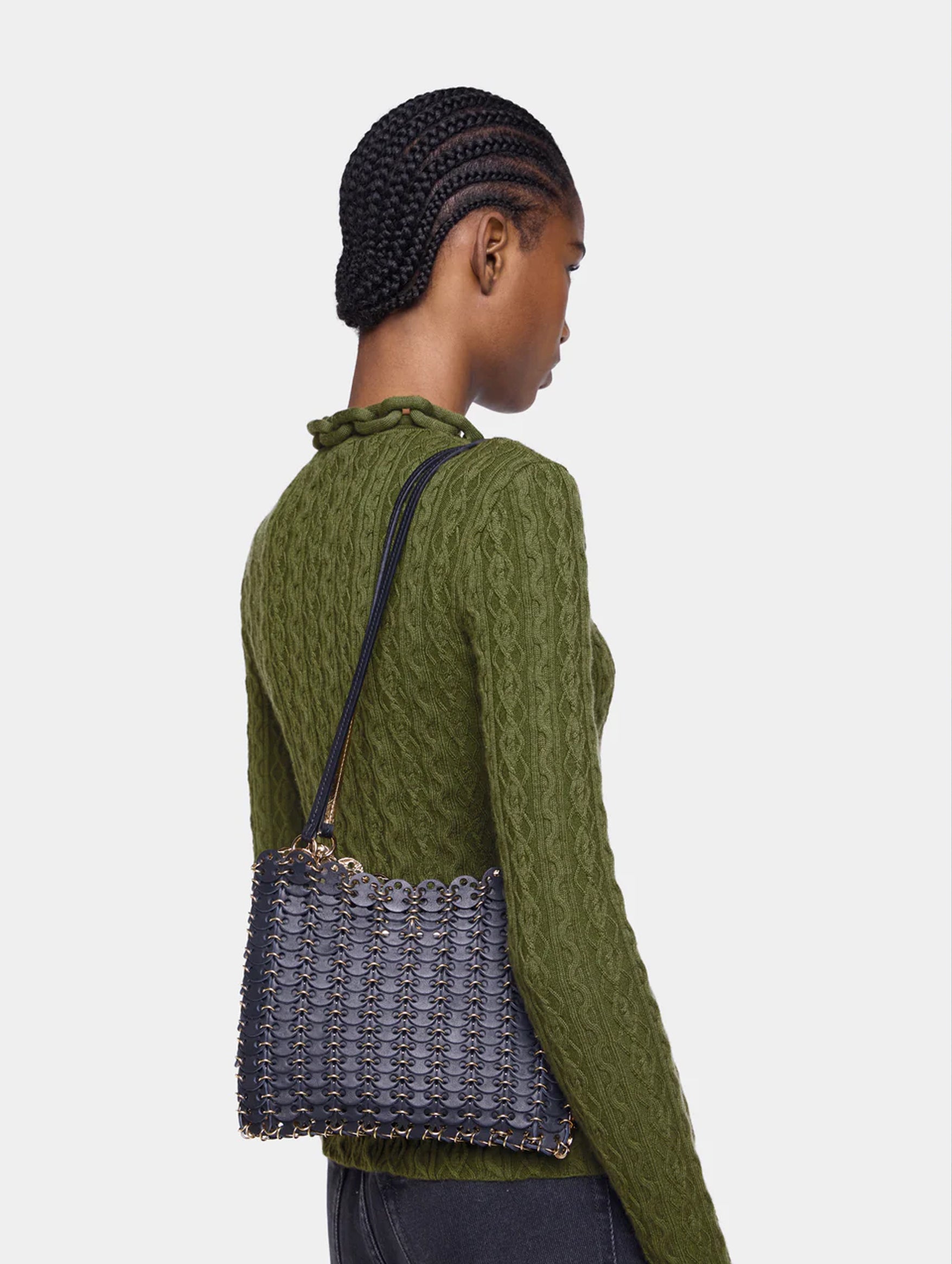 1969 Reversible Flip Bag in Black Gold