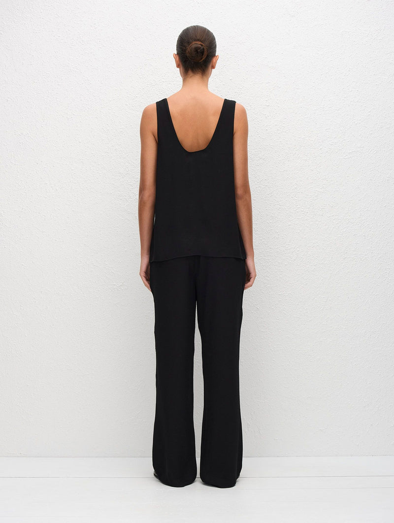 Fluid Trouser in Black