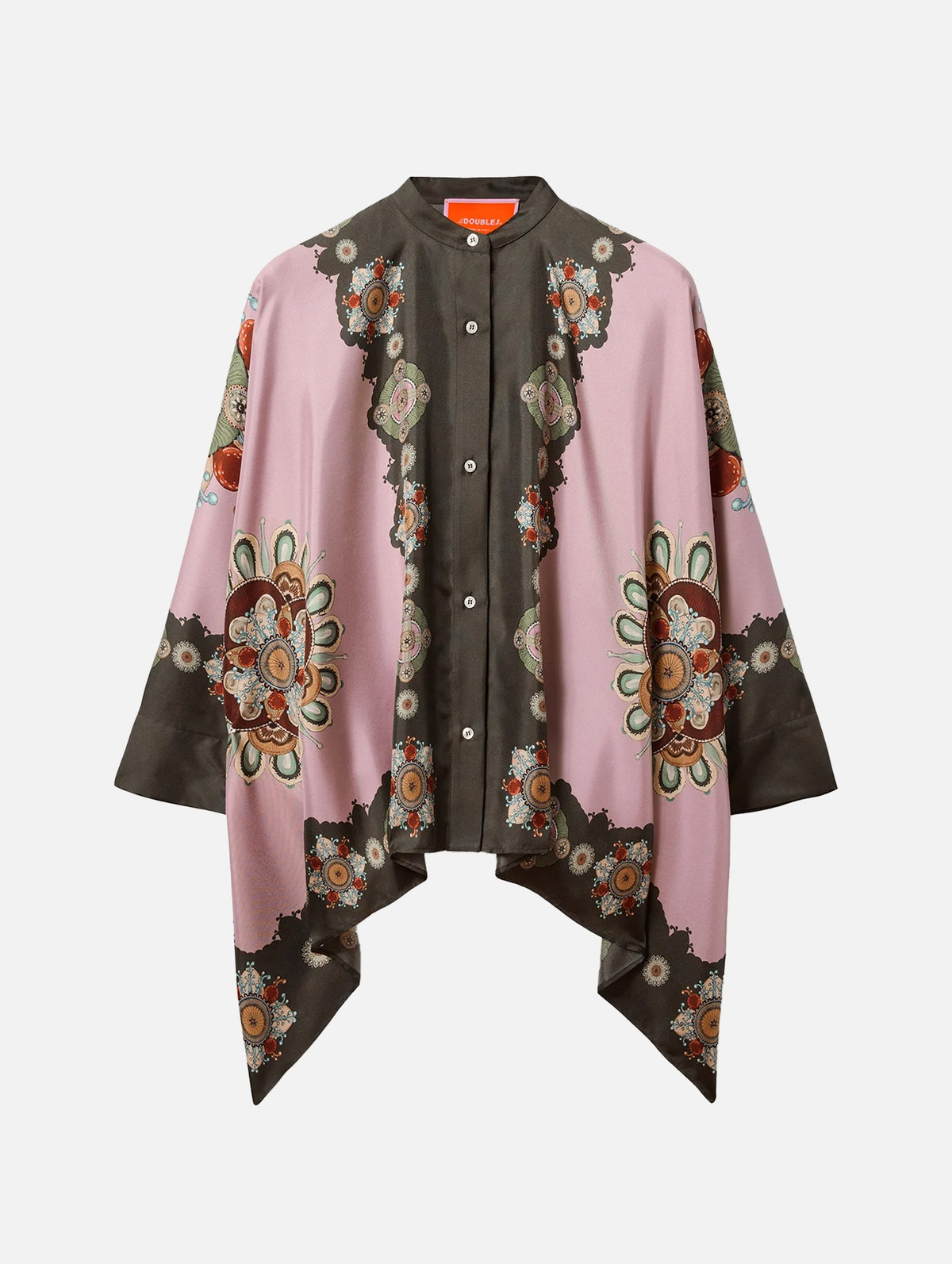 Foulard Shirt in Dusty Pink Nucleus Placée