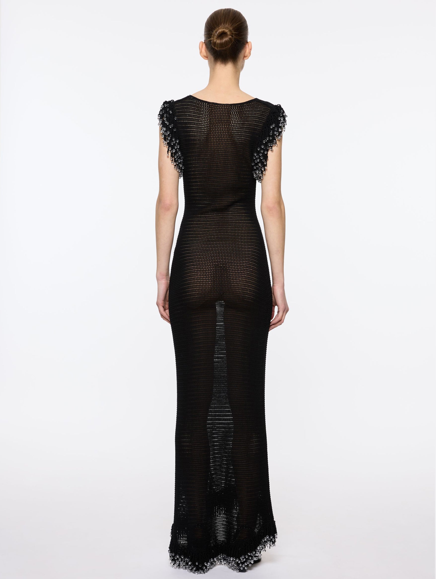 Fringe Dress in Black
