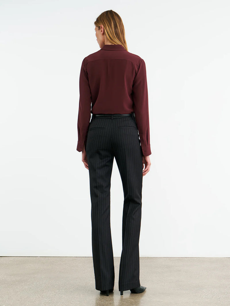 Gaia Slim Shirt in Claret