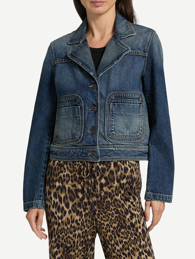 Georgy Denim Jacket in Simon Wash