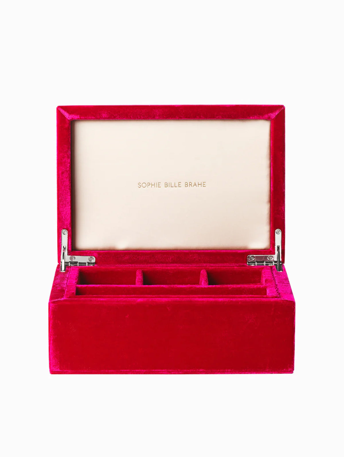 Trésor Grande Jewellery Box in Rouge Soir