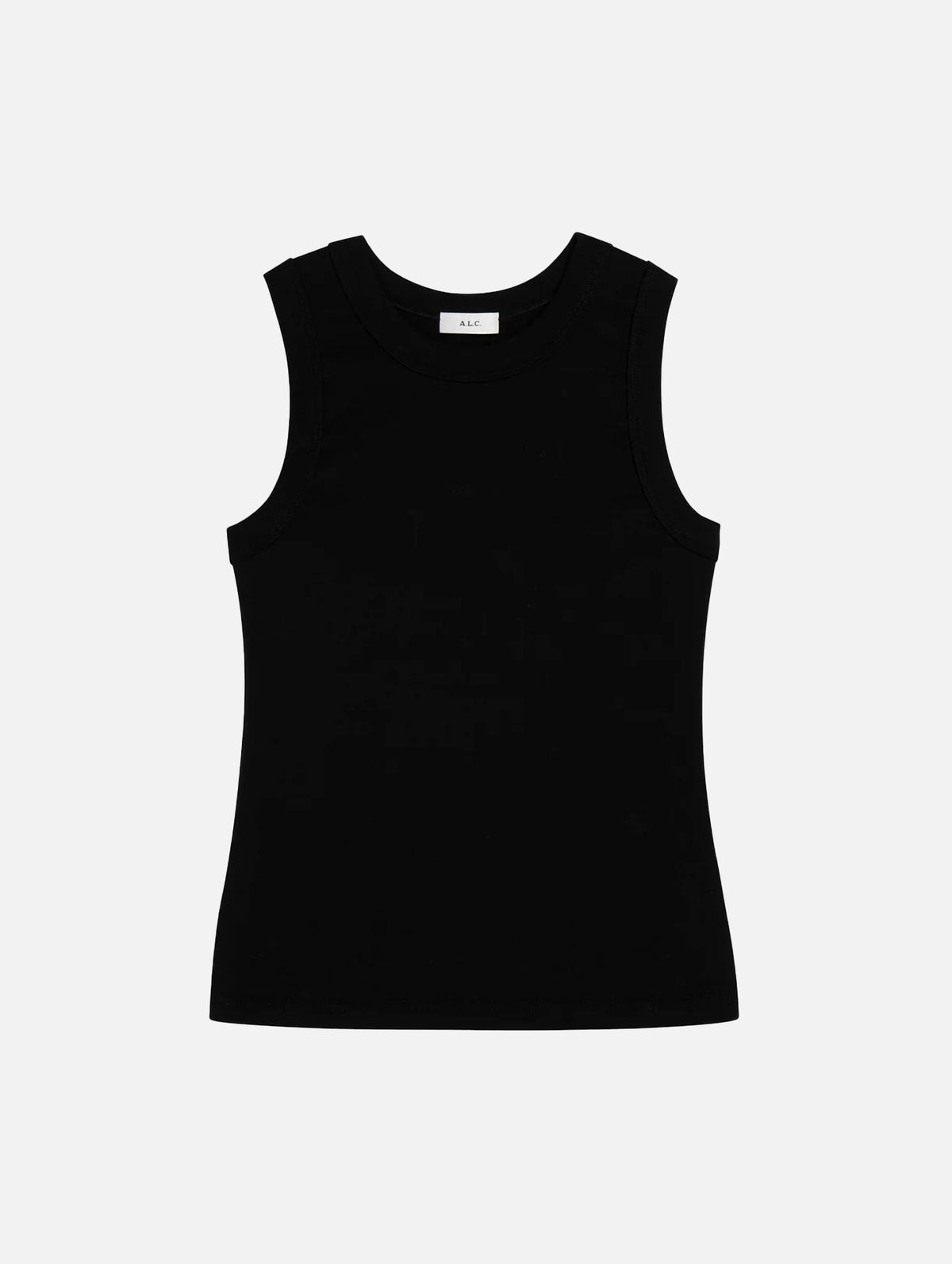 Hadley Cotton Tank in Black