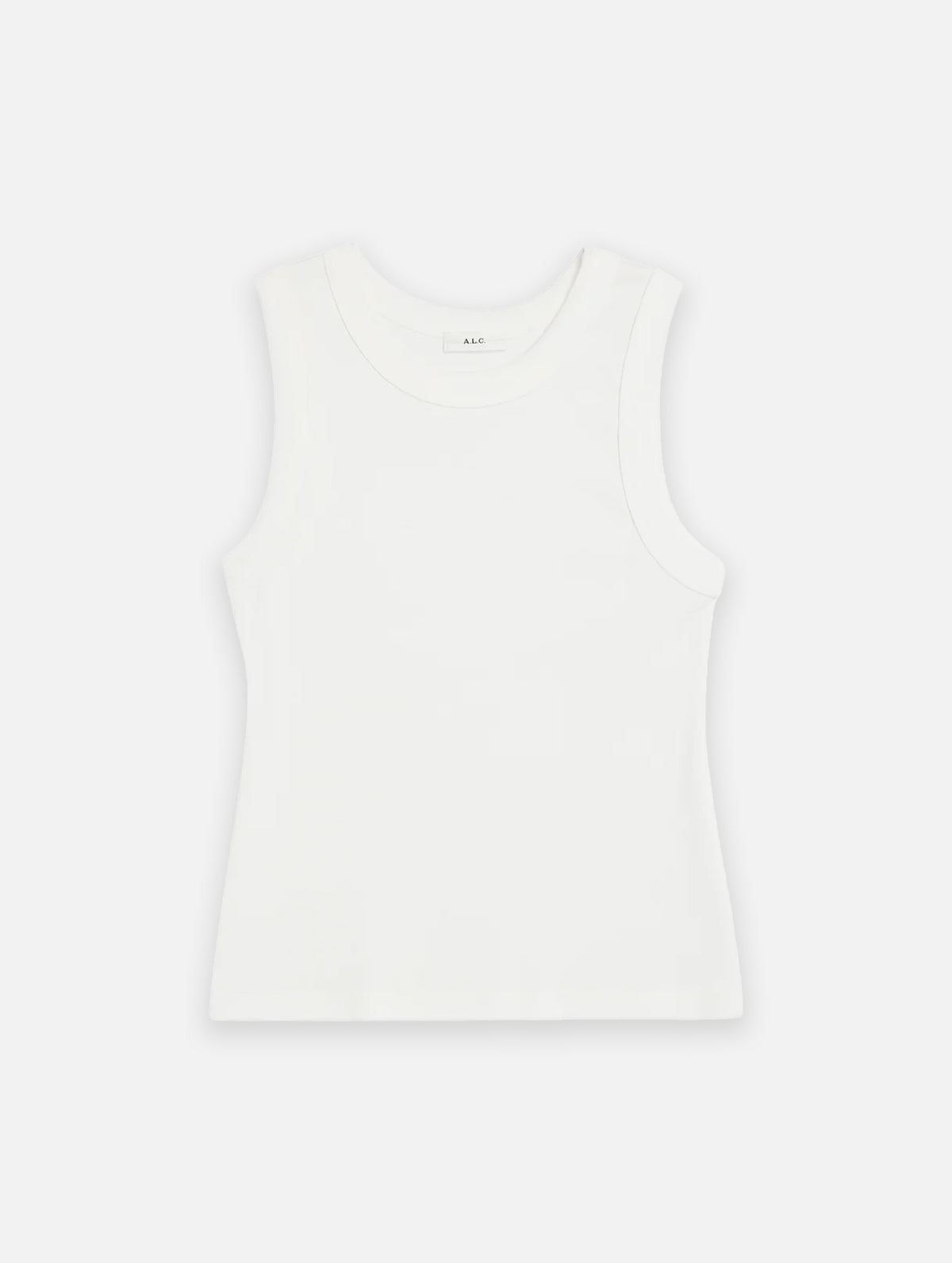 Hadley Cotton Tank in White