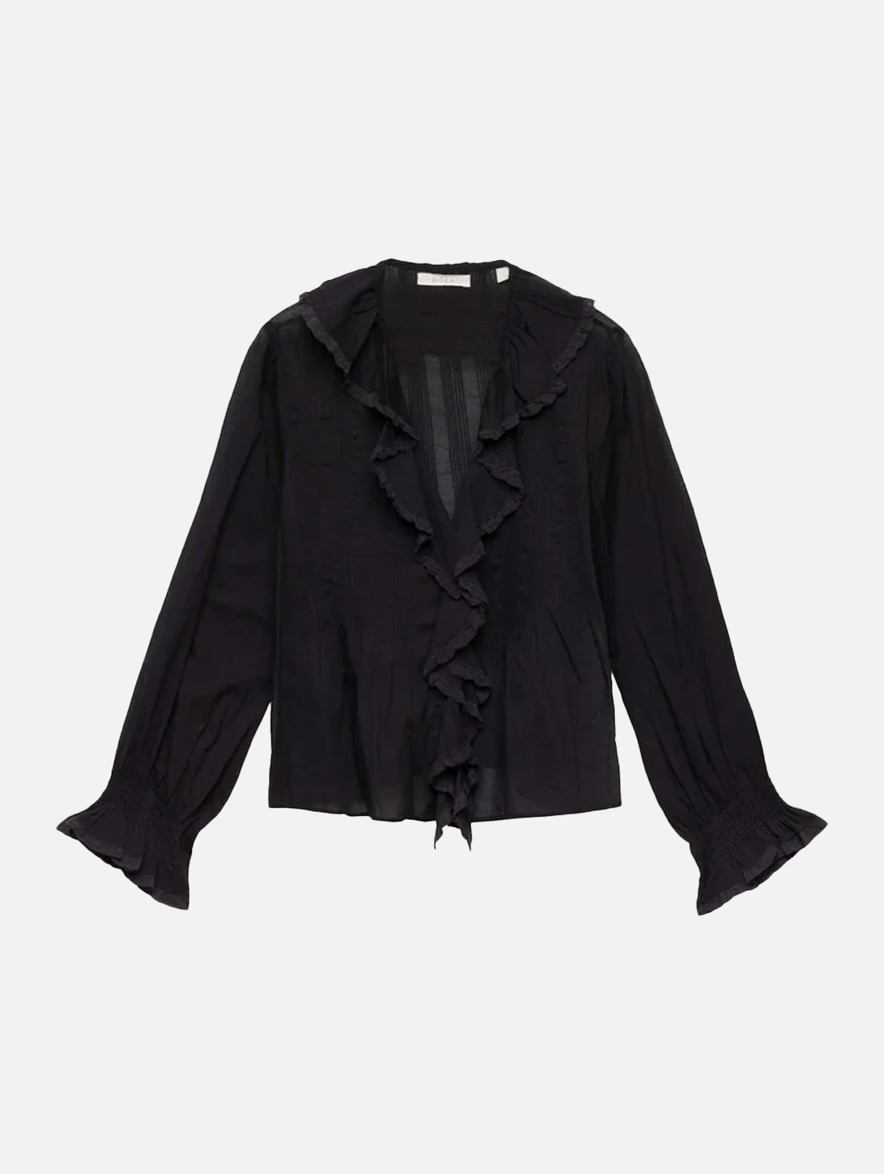 Hardy Cotton Top in Black