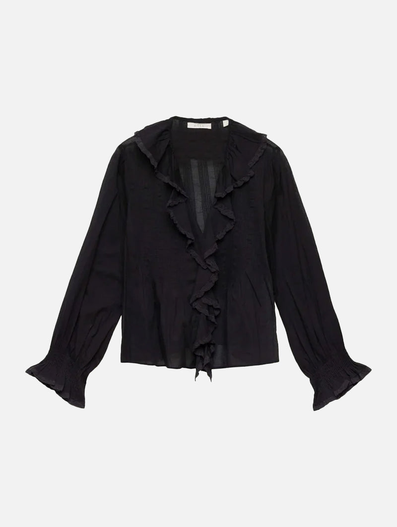 Hardy Cotton Top in Black