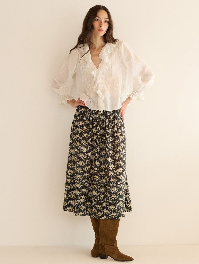 Hardy Cotton Top in Salt
